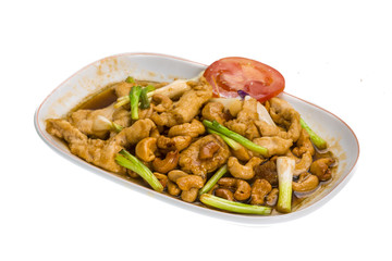 Chicken with cashew