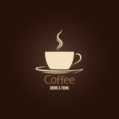 coffee cup design background