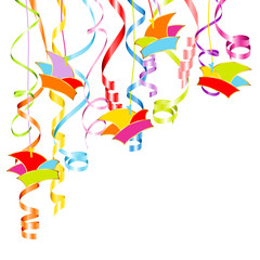 Streamers & Duncecaps Color Background