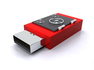 USB flash memory