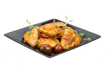 Grilled chicken wings