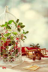 Christmas Birdcage