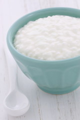 Delicious fresh and healthy cottage cheese