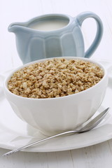 Healthy granola croustillant