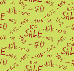 Big sales background