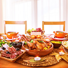 Thanksgiving day dinner