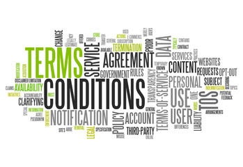 Fototapeta premium Word Cloud 