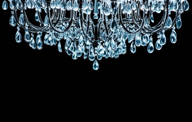 Vintage crystal lamp