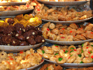 sweets in Marrakesh