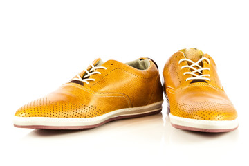 Casual shoes isolated on white background