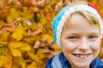 Fototapeta premium autumn portrait
