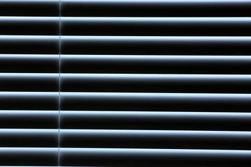 White jalousie, close up