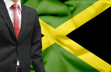 Businessman from Jamaica conceptual image
