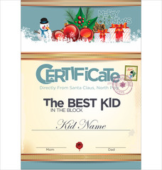 Certificate - best kid in the block © totallyout