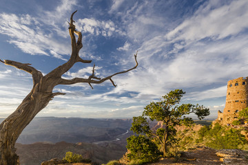 Fototapeta na wymiar Tramonto al Grand Canyon 2