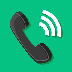 Vector Ringing Phone Icon