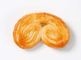 Palmier - puff pastry cookie