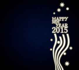 a happy new year background with stars