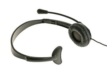 Headset with microphone