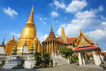 Foto op Canvas Wat Phra Kaew, Bangkok, Thailand © Noppasinw