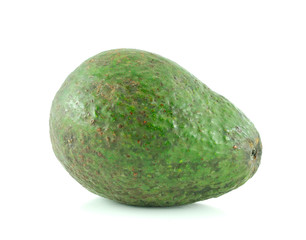 Avocado isolated on white