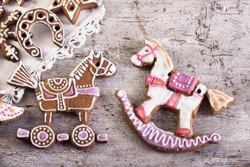 cookies horse