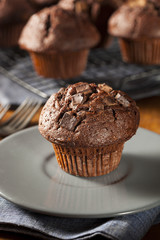 Double Chocolate Chip Muffin