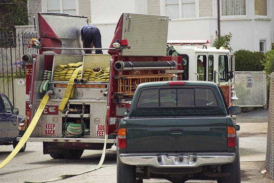 Firefighters in Action