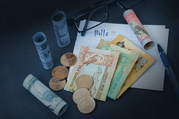 UAE Dirhams banknote
