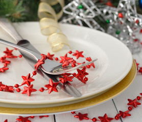 Christmas cutlery