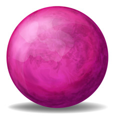 A pink ball