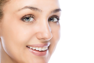 Obraz premium Beautiful girl face