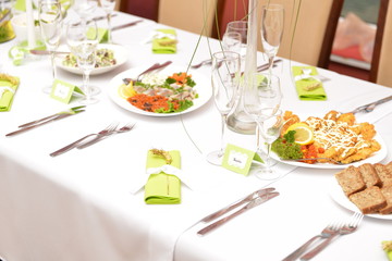 Wedding reception
