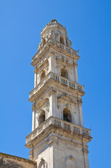 Fototapeta premium Duomo Cathedral Belltower. Maglie. Puglia. Italy.