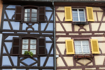 Half timbered houses of Colmar, Alsace, France