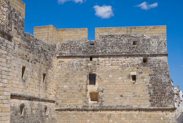 Castle of Castro. Puglia. Italy.