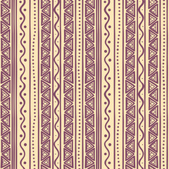 tribal purple striped pattern