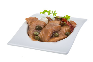 Sliced herring