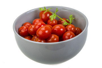 Marinated cherry tomato