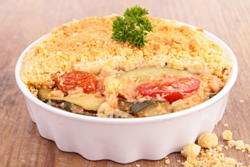 vegetable crumble