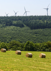 Wind turbines in France