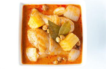 Thai food mussaman curry