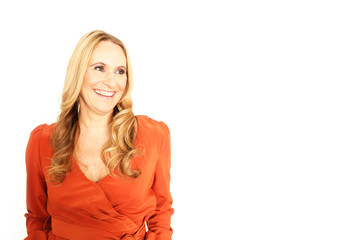 attraktive Frau im Portrait