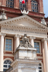 Fototapeta na wymiar Royal Palace Savoy, Racconigi, Piemont