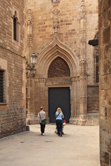 Barri Gotic (gothic quarter). Barcelona, Spain