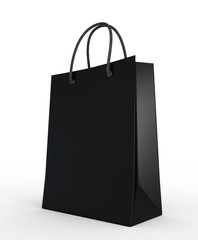 Shopping bag black