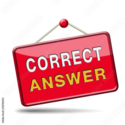 "correct or right answer" Stock photo and royalty-free images on ...