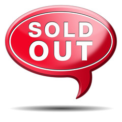 sold out icon