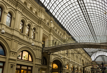 gum gallery in moscow