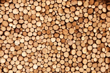 Stickers pour porte Texture du bois de chauffage La texture du bois de chauffage
